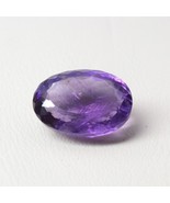10.2Ct Natural Amethyst (Katella) Oval Faceted Purple Gemstone - $18.05