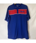 Buffalo Bills blue polo with red horizontal stripe across the chest Mens... - $693.41 MXN