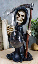 Ebros Time Waits for No Man Grim Reaper with Soul Scythe Sand Timer Figu... - £23.22 GBP