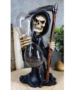Ebros Time Waits for No Man Grim Reaper with Soul Scythe Sand Timer Figu... - £22.80 GBP