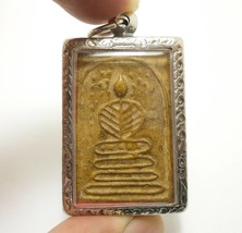 Phra Somdej Pim Gangpla blessed 1962 of Emerald Buddha Temple Thai Fish ... - £74.26 GBP