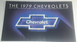 1979 CHEVROLET LINE UP CAR SALES BROCHURE Fc3  - $14.24