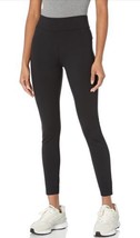 Daily Ritual Leggings Ponte Knit Casual Pull On Black Women’s Size XL 25... - $11.75