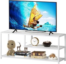 Tv Stand For Tvs Up To 55 Inches, Entertainment Center,, White By Home Bi. - £76.94 GBP