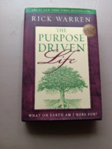 The Purpose Driven Life What On Earth Am I Here For by Rick Warren 2002 HC DJ - £7.12 GBP