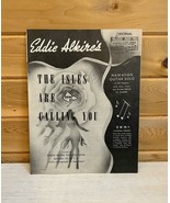 Antique Sheet Music The Isles Are Calling You Alkire&#39;s Hawaiian Guitar S... - £13.02 GBP