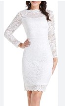 MSLG Women&#39;s Elegant Floral Lace Pencil Dress - Size: Small NWTs Lot 5875 - $17.82