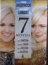 7movie Dvd Willie Nelson Dolly Parton Reba Mc Entire Johnny Cash Carrie Underwood - £7.91 GBP