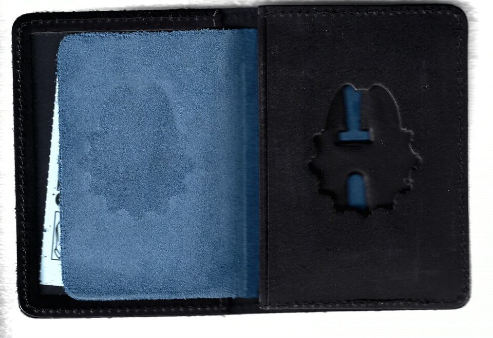 Strong Leather Shield-ID New Jersey Seal Embossed Wallet #85600-190 - $30.81