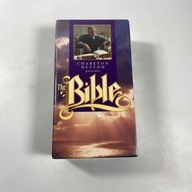 Charlton Heston Presents The Bible - 2 Tape Box Set (VHS, 1995) NEW - £3.55 GBP
