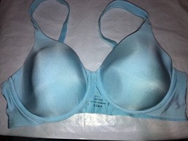 Vanity Fair Beautifully Smooth 42C Cool Touch Blue Lightly Padded Bra - £9.29 GBP