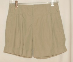 REPAGE *NEW* khaki, pleated, 3 pocket, cuffed boys&#39; shorts Sz 16, waist=27&quot; - £3.19 GBP