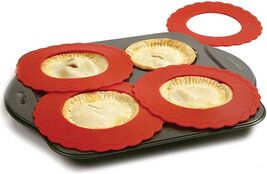 Set of 4 Mini Silicone Crust Shields - $10.77
