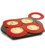 Set of 4 Mini Silicone Crust Shields - $10.77