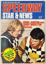 Speedway Star and News Magazine October 30 1970 mbox1004 Bengt Jansson - £3.08 GBP