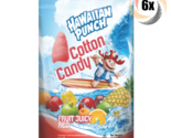 6x Bags Hawaiian Punch Fruit Juicy Red Flavored Cotton Candy | 3.1oz - £22.14 GBP