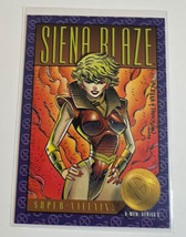 Trading Cards Marvel  Siena Blaze Super Villain #78 X-Men Series 2 1993 - £1.81 GBP