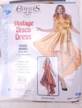 1970&#39;s Vintage Style Disco Burnt Orange Halloween Costume Dress Womens S 5-7 - $29.65