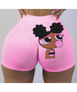 Blowing Bubble Sexy Candy Snack Women Hot Short Workout Gym Short Casual... - £5.44 GBP