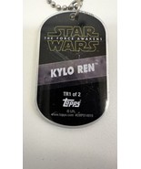 Kylo Ren Star Wars Military ID Dog Tag Necklace with 15&quot; Chain TR1 of 2 - $8.38