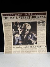 E-40 The Ball  Street Journal Flyer 2008 Newspaper Merch Photos Off E-40... - £4.90 GBP