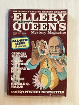 Ellery Queen&#39;s Mystery Magazine - June 1977 - Jack Ritchie, Lawrence Block More! - £7.02 GBP