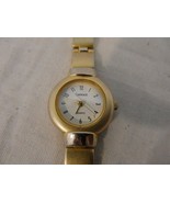 Womens Carriage Gold Silver Stainless Steel Back Base Metal Bezel 7&quot; Watch - £12.37 GBP