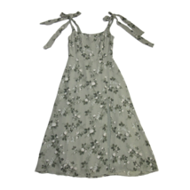 NWT Reformation Twilight in Verde Green Floral Georgette Midi Tank Dress 4 - £159.87 GBP