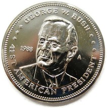 George W. Bush Double Eagle Commemorative Coin Presidential 1988 - £11.86 GBP