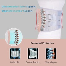 Lumbar Support Belt Disc Herniation Orthopedic Medical Back Pain Relief ... - £31.96 GBP