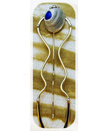 Lapis Lazuli and Shell Hair Pin - $85.00