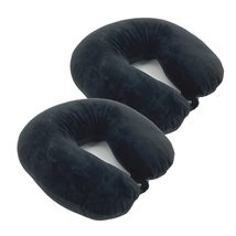 Bookishbunny 2pks U Shape Microbead Travel Neck Pillows Neck Head Suppor... - £19.19 GBP