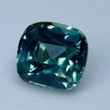 Natural Teal Sapphire |  Cushion Cut | 4.88x4.64  mm | 0.80 Carat | Sapphire Rin - £431.65 GBP