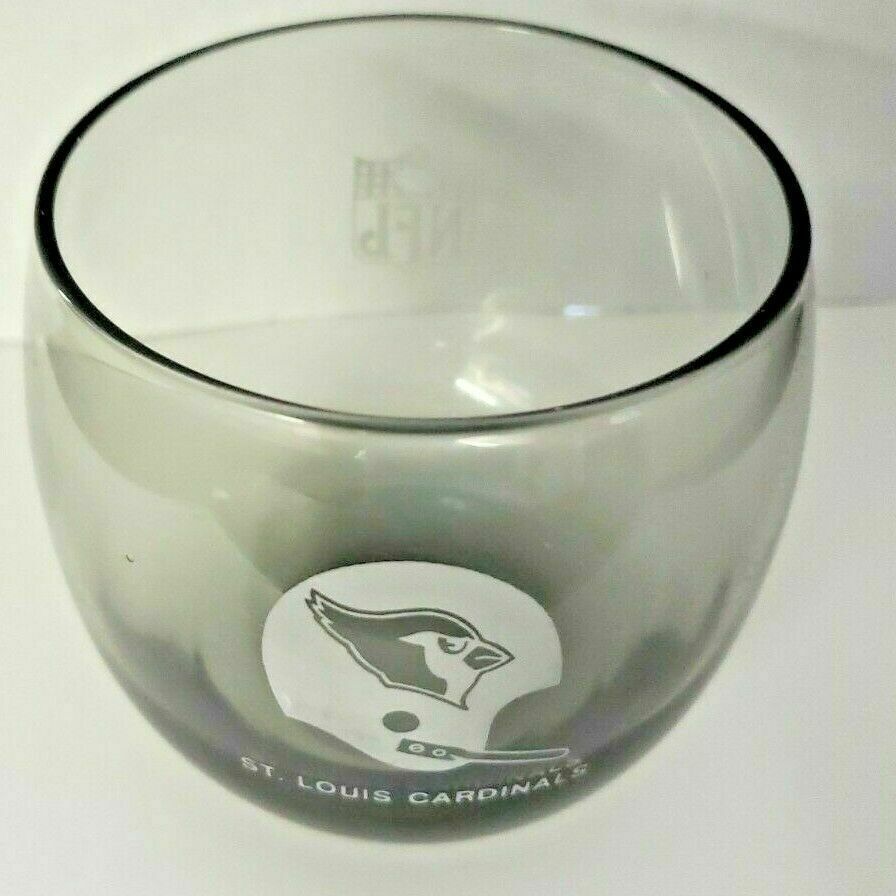 Primary image for Vintage 70's St Louis NFL Cardinals Football Highball Glass Rocks Barware
