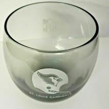 Vintage 70&#39;s St Louis NFL Cardinals Football Highball Glass Rocks Barware - £9.58 GBP