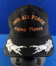 Richardson Style 512 14TH Air Force Flying Tigers Black Summer Hat Cap M-L - £33.64 GBP