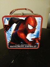 Marvel The Amazing Spider-Man 2 Tin Tote/ Metal Lunch Box Made in China - $5.04