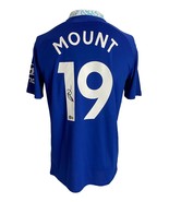 Mason Montage Signé Bleu Nike Chelsea FC Football Jersey Bas ITP - £305.21 GBP