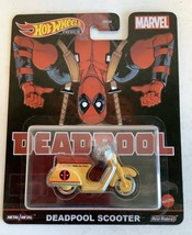 NEW Hot Wheels HCP20 Premium Deadpool DEADPOOL SCOOTER 1:64 Die-Cast Veh... - £9.62 GBP