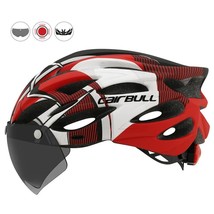 Ultralight Cycling Safety Helmet Outdoor Motorcycle Bicycle Taillight Helmet Rem - £96.54 GBP