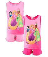 Disney Confezione Di 2 Canotta Pigiama Set By Principessa Età 3 98cm (fm... - $23.61