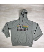 Marmot Coastal Hoodie Olive Green Hiking Sweatshirt Men&#39;s Size Large - $40.51 CAD