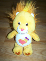 9&quot; Brave Heart Lion Care Bear Cousin Bean Bag Plush Toy 2003 Stuffed Ani... - £11.77 GBP