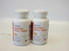 Sprouts High-Potency Omega 3 + Turmeric Joint Health Supplement 120 Capsules - £26.25 GBP