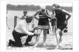 Enforcement of the bathing suit law by National Photo Co. - Art Print - £17.57 GBP+