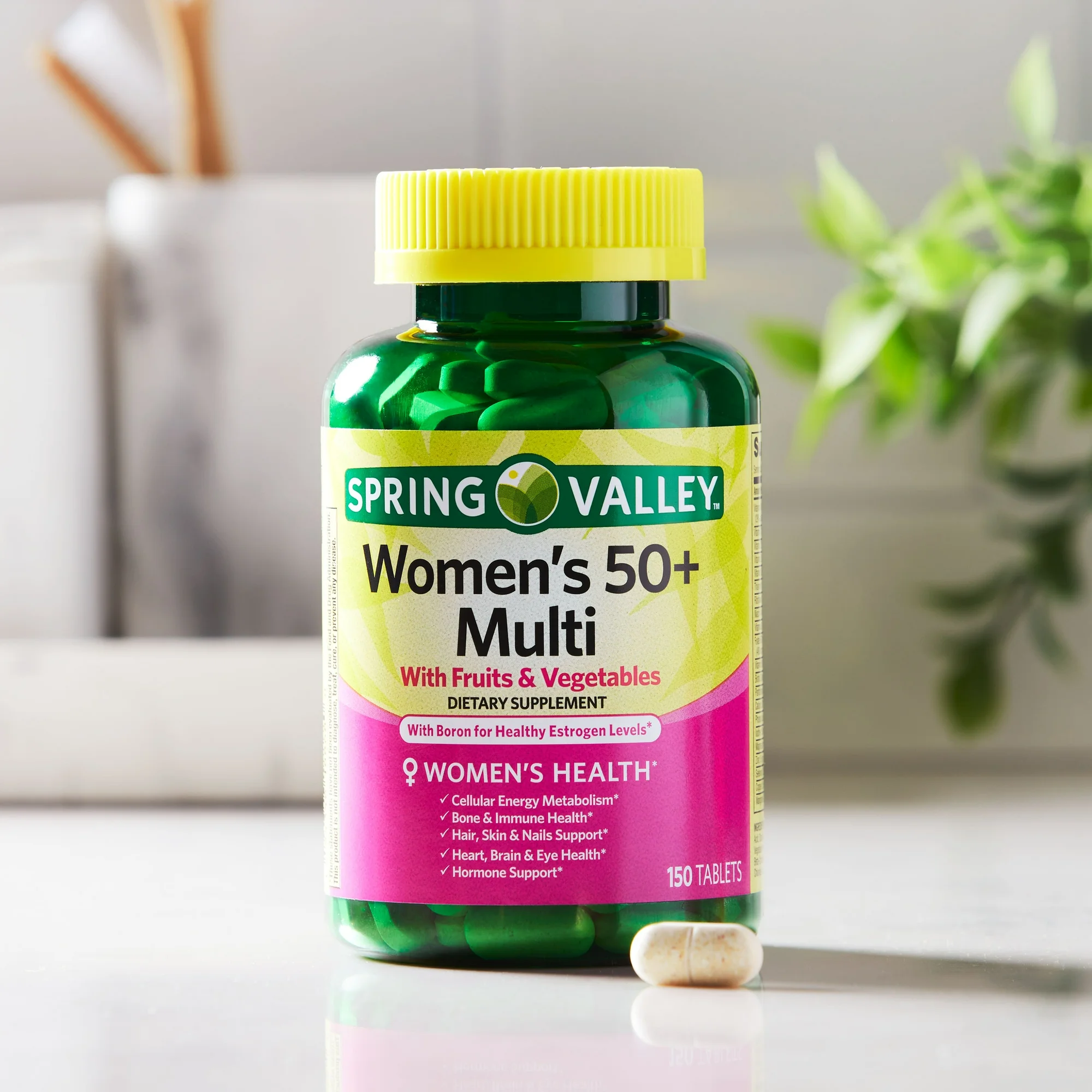Spring Valley Women&#39;s 50+ Multi Tablets | 150 Count - $29.99