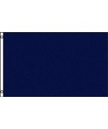 2x3 Solid Plain Navy Blue Nylon Printed Flag 2&#39;x3&#39; House Banner Brass Gr... - £8.34 GBP