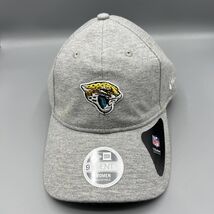 Jacksonville Jaguars Hat Women Gray 9Twenty New Era NFL Strap Back Cap New - €24,75 EUR