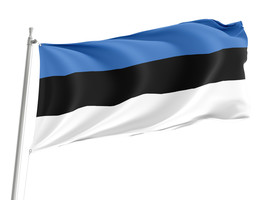 Flag of Estonia, Unique Design Print , Size - 3x5 Ft / 90x150 cm, Made i... - $29.80