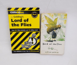 Lot 0f 2 Cliff Notes + Novel  On Golding&#39;s Lord Of The Flies - £8.71 GBP